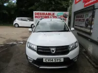 Used Dacia Sandero Ambiance 2014 White Hatchback