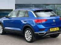 Used VW T-Roc SE 150 HP (110 kW) 2019 Blue SUV
