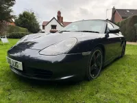 Usado Porsche Boxster 260 HP (191 kW) 2004 Cinzento Cabrios