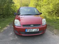 Used Ford Fiesta Style 75 HP (55 kW) 2007 Red Hatchback