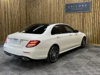 Used Mercedes E300 AMG line 2020 White Sedan