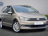 Used VW Touran SEL 150 HP (110 kW) 2019 Titanium beige MPV