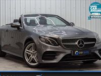 Used Mercedes E350 AMG line 258 HP (189 kW) 2017 Grey Cabriolet