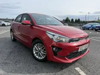 Used Kia Rio 83 HP (61 kW) 2023 Red Hatchback