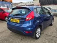 Used Ford Fiesta Zetec 2010 Blue Hatchback