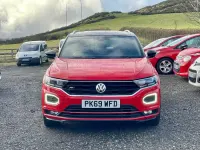 Used VW T-Roc R-line 150 HP (110 kW) 2019 Red SUV