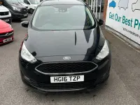 Used Ford Grand C-Max Zetec 120 HP (88 kW) 2016 Black MPV