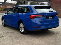 Used Skoda Octavia SE Technology 150 HP (110 kW) 2021 Blue Estate