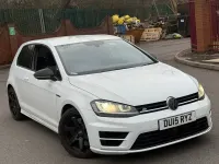 Usado VW Golf VII R 2015 Blanco Utilitario