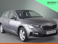 Used Skoda Scala SE 110 HP (80 kW) 2023 Graphite grey metallic Hatchback
