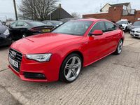 Used Audi A5 Sportback S-Line 177 HP (130 kW) 2012 Red Hatchback
