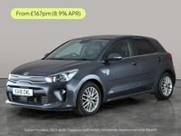 Used Kia Rio 99 HP (72 kW) 2018 Grey Hatchback