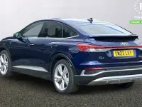 Used Audi Q4 Sportback e-tron S-Line 219 kW (299 HP) 2022 Blue SUV