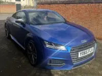Used Audi TTS Comfort 310 HP (228 kW) 2015 Blue Coupe
