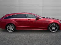 Used Mercedes CLS350 AMG line 254 HP (186 kW) 2014 Hyacinth red Estate