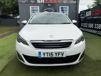Used Peugeot 308 SW Allure 115 HP (84 kW) 2015 White Estate