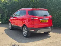 Used Ford Ecosport Titanium 125 HP (91 kW) 2018 Red SUV