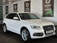 Begagnad Audi Q5 S-line plus 2015 Vit SUV