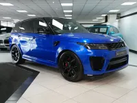 Used Land Rover Range Rover Sport SVR 575 HP (422 kW) 2021 Blue SUV