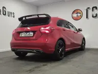 Used Mercedes A200 Premium 136 HP (100 kW) 2016 Red Hatchback