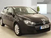 Used VW Golf VI SE 122 HP (89 kW) 2011 Black Hatchback