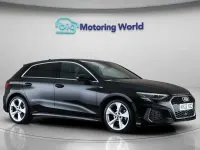 Used Audi A3 Sportback S-Line 110 HP (80 kW) 2022 Black Hatchback