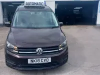 Begagnad VW Caddy Maxi Life 2018 Lila Minibuss