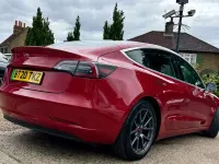 Used Tesla Model 3 Standard Range 366 kW (498 HP) 2020 Red Sedan