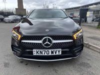 Used Mercedes A200 AMG Line Premium 150 HP (110 kW) 2020 Black Hatchback