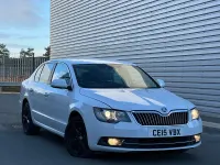 Used Skoda Superb 2015 White Hatchback