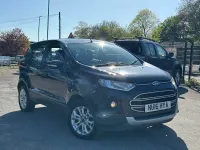 Used Ford Ecosport Zetec 95 HP (69 kW) 2016 Black SUV