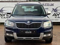 Used Skoda Yeti SE 110 HP (80 kW) 2016 Blue SUV