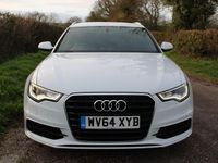 Used Audi A6 S-Line 190 HP (139 kW) 2014 White Estate
