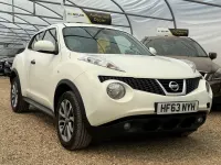 Used Nissan Juke Tekna 117 HP (86 kW) 2013 White SUV