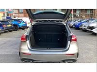 Used Mercedes A200 AMG Line Premium 163 HP (119 kW) 2019 Blue Hatchback