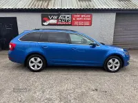 Used Skoda Octavia SE Technology 116 HP (85 kW) 2019 Blue Estate