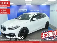 Used BMW 118 Sport Line 140 HP (102 kW) 2020 White Hatchback