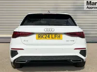 Used Audi A3 S-Line 110 HP (80 kW) 2024 White Hatchback