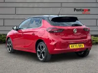 Used Vauxhall Corsa Elite 99 HP (72 kW) 2021 Red Hatchback