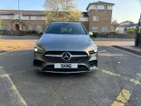 Used Mercedes B200 AMG line 163 HP (119 kW) 2019 Grey Hatchback