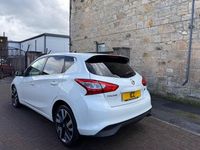 Used Nissan Pulsar Tekna 2016 White Hatchback