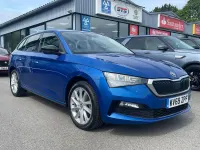 Used Skoda Scala SE 150 HP (110 kW) 2019 Blue Hatchback
