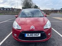 Used Citroën C3 Exclusive 2010 Red Hatchback