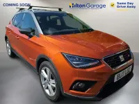 Begagnad Seat Arona FR 115 HK (84 kW) 2018 Orange SUV