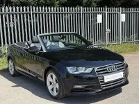 Used Audi A3 Cabriolet Sport 2014 Black Cabriolet