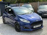 Used Ford Fiesta ST-Line 140 HP (102 kW) 2017 Blue Hatchback