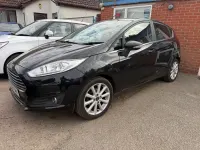 Used Ford Fiesta Titanium 2016 Black Hatchback