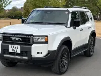New Toyota Land Cruiser 2025 White/black