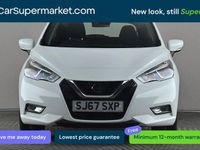 Used Nissan Micra Acenta 71 HP (52 kW) 2017 White Hatchback