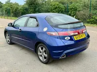 Used Honda Civic SI 2009 Blue Hatchback